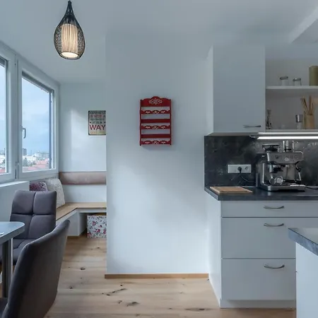 Apartament Tamliving 2br Center 3 Bridges Great View Kitchen Lublana